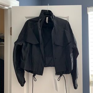 Athleta Canopy Cropped Parachute Jacket